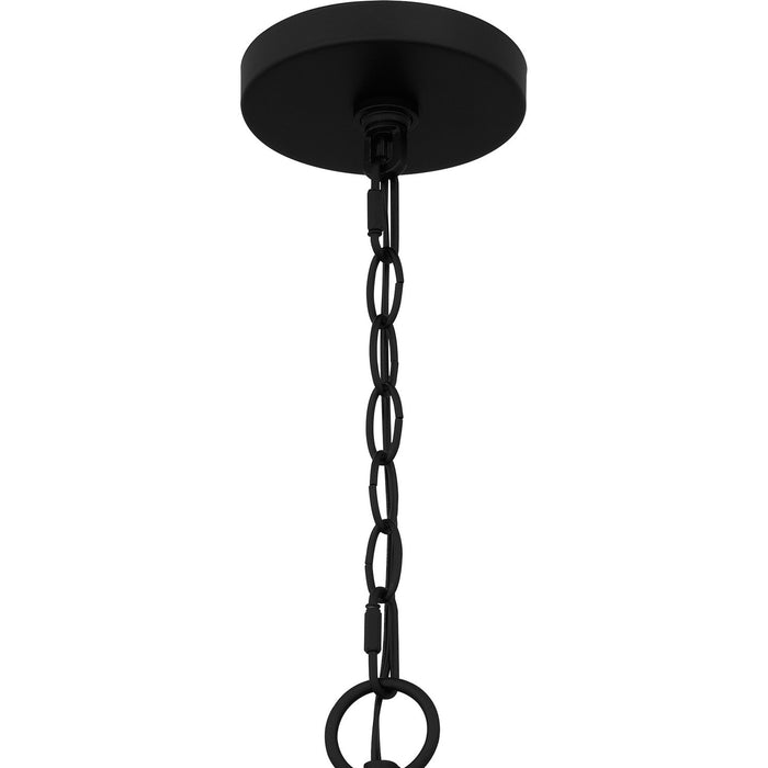 Myhouse Lighting Quoizel - CPE5025MBK - Six Light Chandelier - Calliope - Matte Black