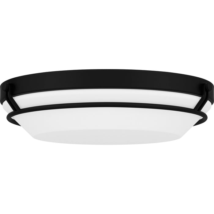 Myhouse Lighting Quoizel - DNB1616MBK - LED Flush Mount - Dunbar - Matte Black