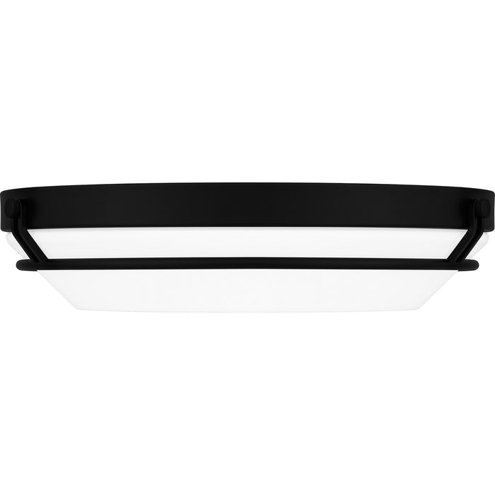 Myhouse Lighting Quoizel - DNB1616MBK - LED Flush Mount - Dunbar - Matte Black