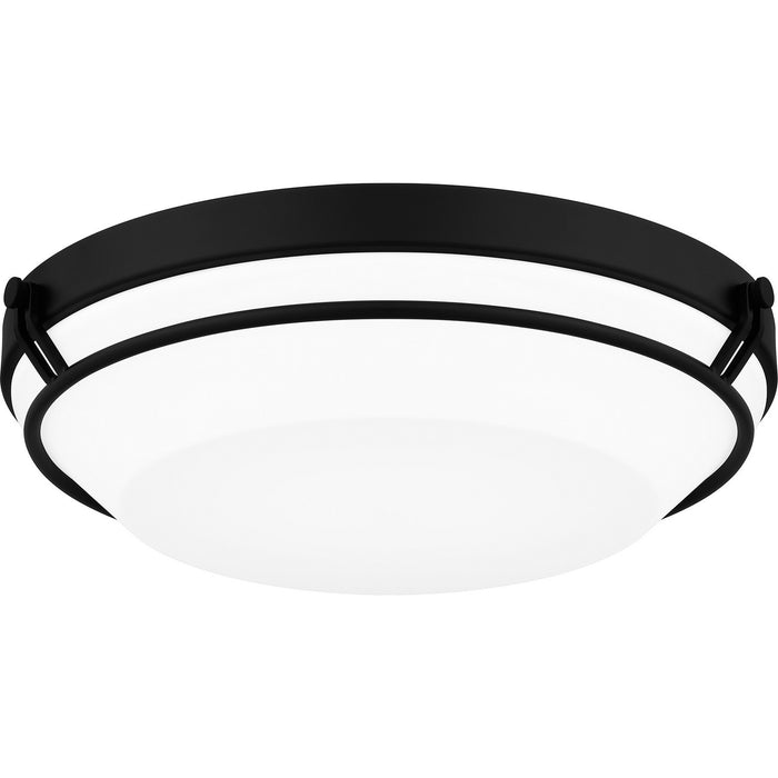 Myhouse Lighting Quoizel - DNB1616MBK - LED Flush Mount - Dunbar - Matte Black