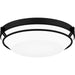 Myhouse Lighting Quoizel - DNB1616MBK - LED Flush Mount - Dunbar - Matte Black