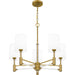 Myhouse Lighting Quoizel - GCN5026AB - Five Light Chandelier - Gretchen - Aged Brass