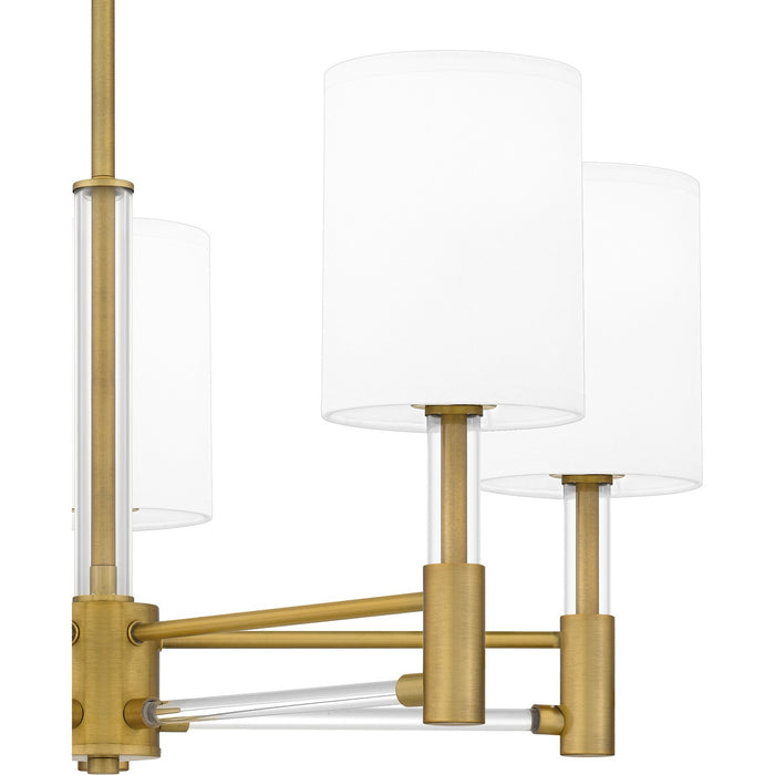 Myhouse Lighting Quoizel - GCN5026AB - Five Light Chandelier - Gretchen - Aged Brass