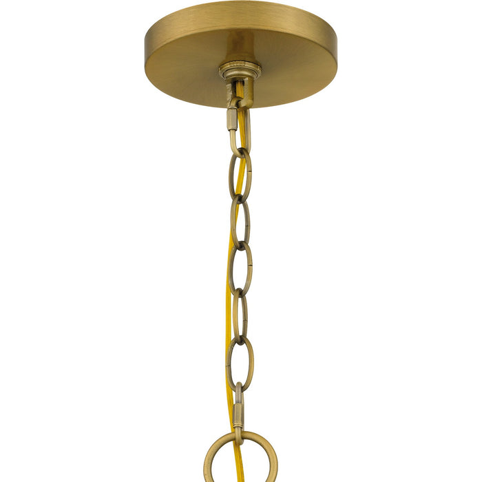 Myhouse Lighting Quoizel - GCN5026AB - Five Light Chandelier - Gretchen - Aged Brass