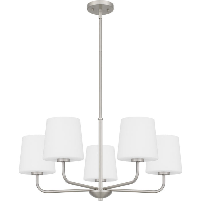 Myhouse Lighting Quoizel - GGR5028BN - Five Light Chandelier - Gallagher - Brushed Nickel