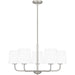 Myhouse Lighting Quoizel - GGR5028BN - Five Light Chandelier - Gallagher - Brushed Nickel