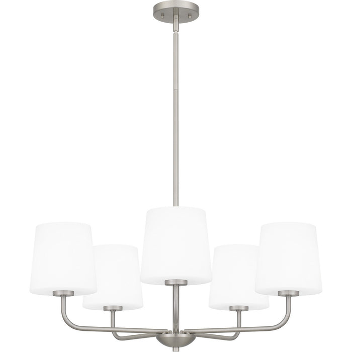 Myhouse Lighting Quoizel - GGR5028BN - Five Light Chandelier - Gallagher - Brushed Nickel