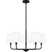 Myhouse Lighting Quoizel - GGR5028MBK - Five Light Chandelier - Gallagher - Matte Black