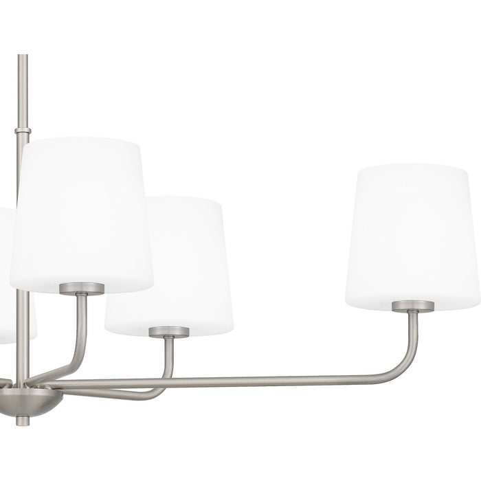 Myhouse Lighting Quoizel - GGR642BN - Six Light Linear Chandelier - Gallagher - Brushed Nickel