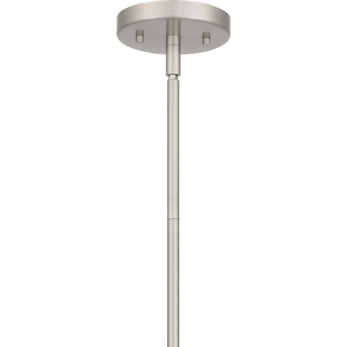 Myhouse Lighting Quoizel - GGR642BN - Six Light Linear Chandelier - Gallagher - Brushed Nickel