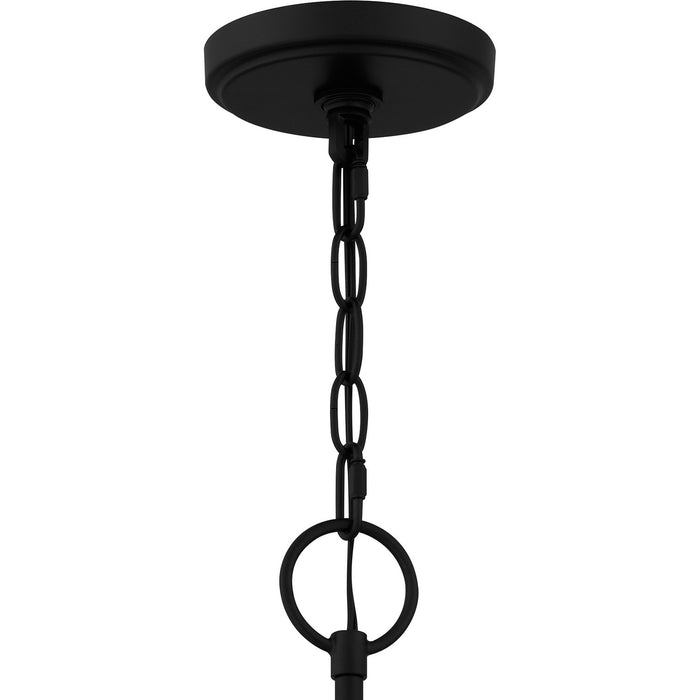 Myhouse Lighting Quoizel - HLS5026MBK - Five Light Chandelier - Hillside - Matte Black