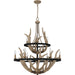 Myhouse Lighting Quoizel - JR5032EK - Nine Light Chandelier - Journey - Earth Black