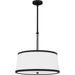 Myhouse Lighting Quoizel - KYL2820MBK - Four Light Pendant - Kylen - Matte Black