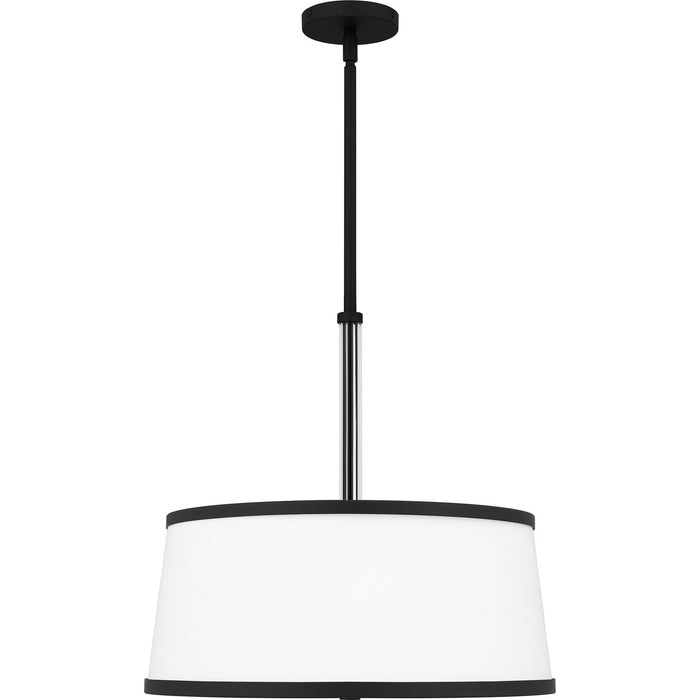 Myhouse Lighting Quoizel - KYL2820MBK - Four Light Pendant - Kylen - Matte Black