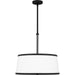 Myhouse Lighting Quoizel - KYL2820MBK - Four Light Pendant - Kylen - Matte Black