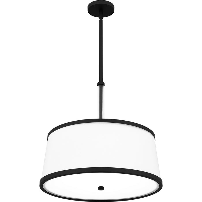 Myhouse Lighting Quoizel - KYL2820MBK - Four Light Pendant - Kylen - Matte Black