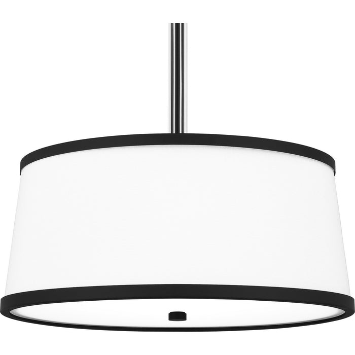 Myhouse Lighting Quoizel - KYL2820MBK - Four Light Pendant - Kylen - Matte Black