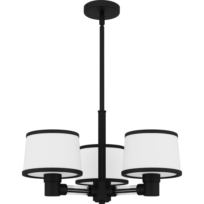 Myhouse Lighting Quoizel - KYL2822MBK - Three Light Chandelier - Kylen - Matte Black