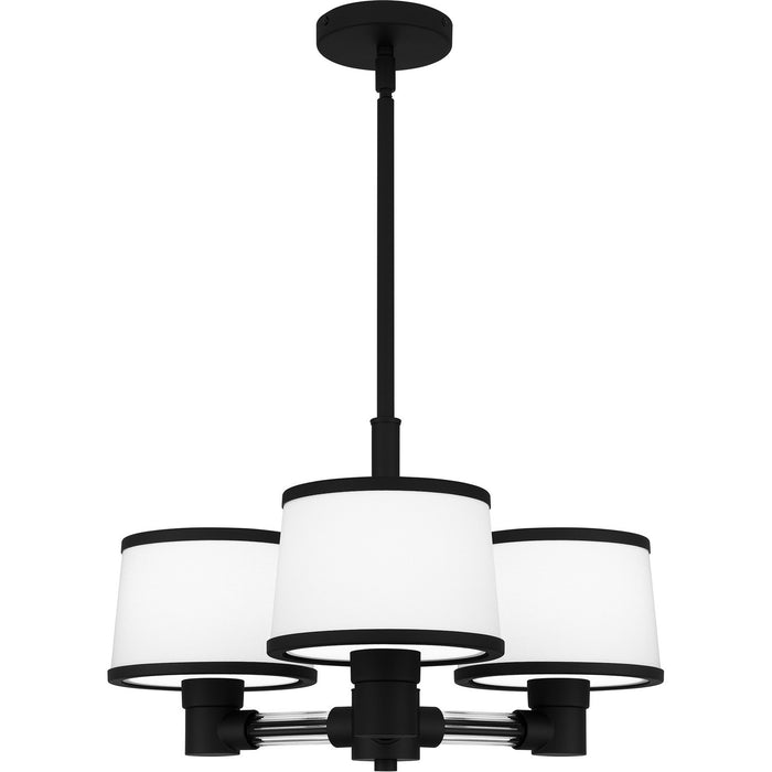 Myhouse Lighting Quoizel - KYL2822MBK - Three Light Chandelier - Kylen - Matte Black