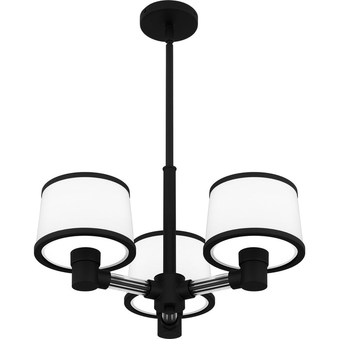 Myhouse Lighting Quoizel - KYL2822MBK - Three Light Chandelier - Kylen - Matte Black