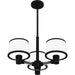 Myhouse Lighting Quoizel - KYL2822MBK - Three Light Chandelier - Kylen - Matte Black