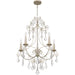 Myhouse Lighting Quoizel - MER5028VG - Five Light Chandelier - Merida - Vintage Gold