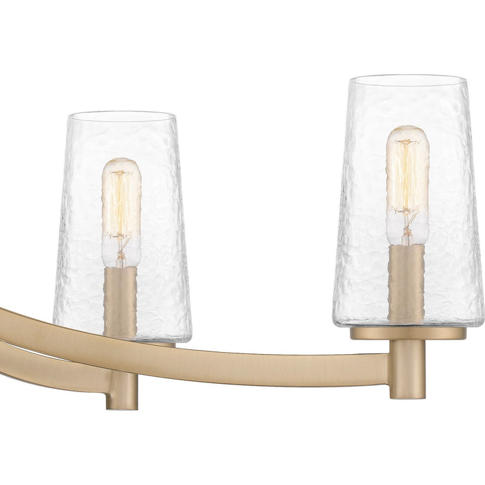 Myhouse Lighting Quoizel - MIC638BGD - Six Light Linear Chandelier - Miccio - Bronze Gold