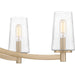 Myhouse Lighting Quoizel - MIC638BGD - Six Light Linear Chandelier - Miccio - Bronze Gold