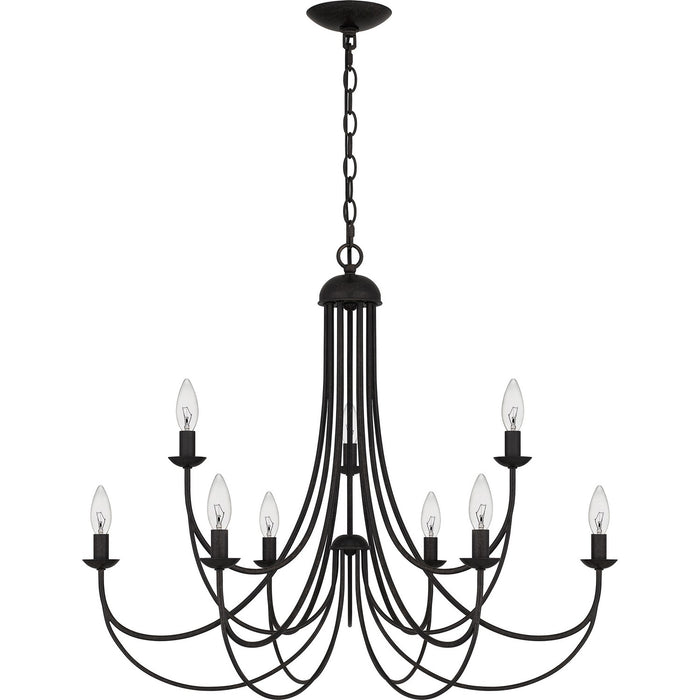 Myhouse Lighting Quoizel - MRN5030IB - Nine Light Chandelier - Mirren - Imperial Bronze