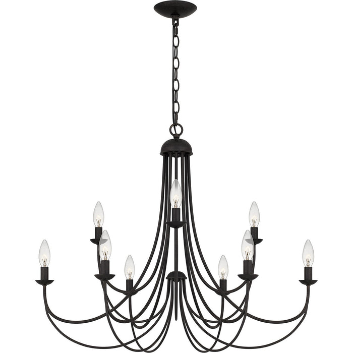 Myhouse Lighting Quoizel - MRN5030IB - Nine Light Chandelier - Mirren - Imperial Bronze