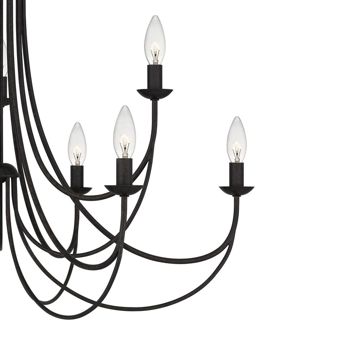 Myhouse Lighting Quoizel - MRN5030IB - Nine Light Chandelier - Mirren - Imperial Bronze