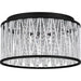 Myhouse Lighting Quoizel - PCCET1616MBK - Five Light Flush Mount - Celeste - Matte Black