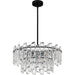 Myhouse Lighting Quoizel - PCDIN2819MBK - Six Light Pendant - Dion - Matte Black