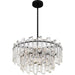 Myhouse Lighting Quoizel - PCDIN2819MBK - Six Light Pendant - Dion - Matte Black