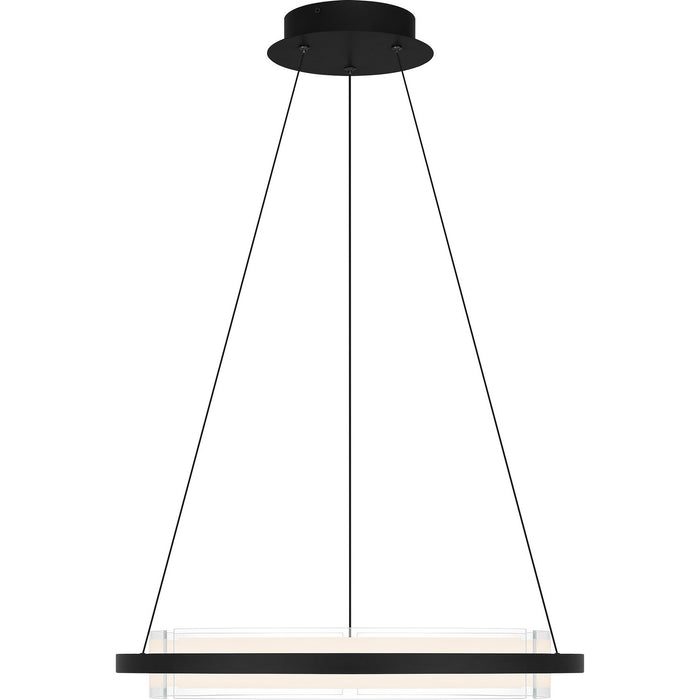 Myhouse Lighting Quoizel - PCMLK2820MBK - LED Pendant - Malik - Matte Black