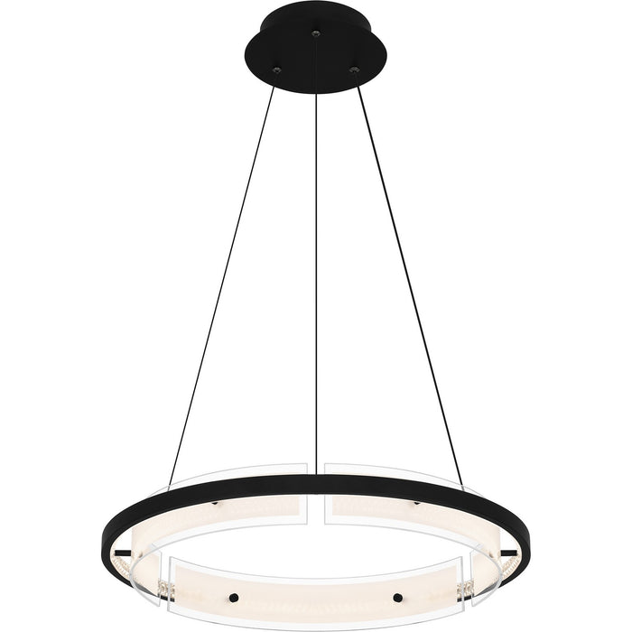 Myhouse Lighting Quoizel - PCMLK2820MBK - LED Pendant - Malik - Matte Black