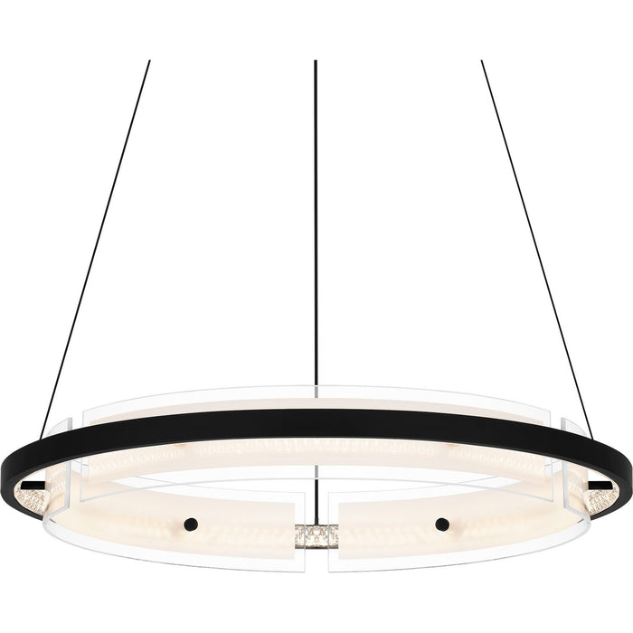 Myhouse Lighting Quoizel - PCMLK2820MBK - LED Pendant - Malik - Matte Black