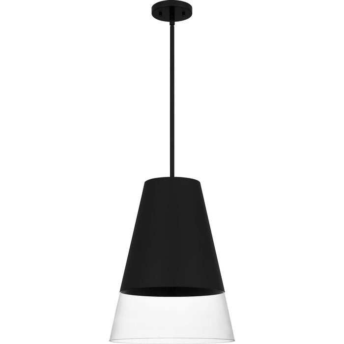 Myhouse Lighting Quoizel - PRG1514BBK - One Light Pendant - Peregrine - Brushed Black