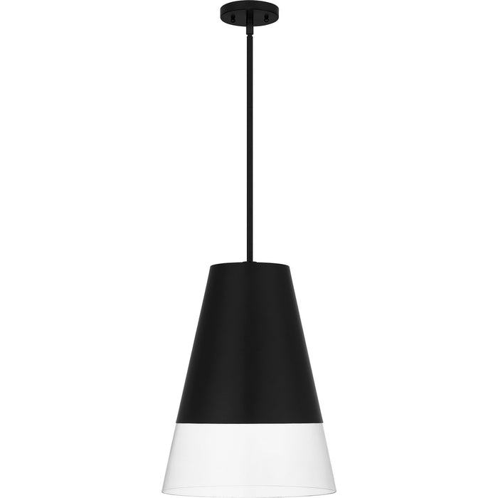 Myhouse Lighting Quoizel - PRG1514BBK - One Light Pendant - Peregrine - Brushed Black