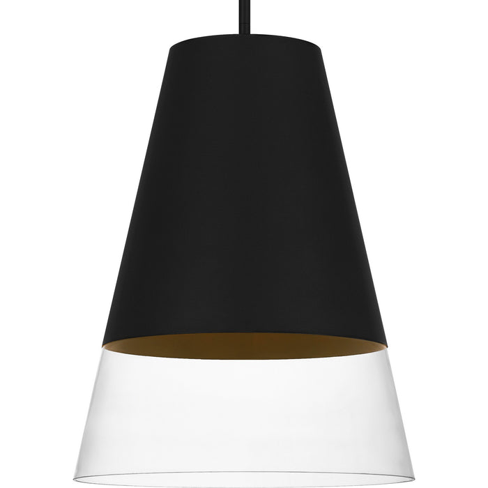 Myhouse Lighting Quoizel - PRG1514BBK - One Light Pendant - Peregrine - Brushed Black