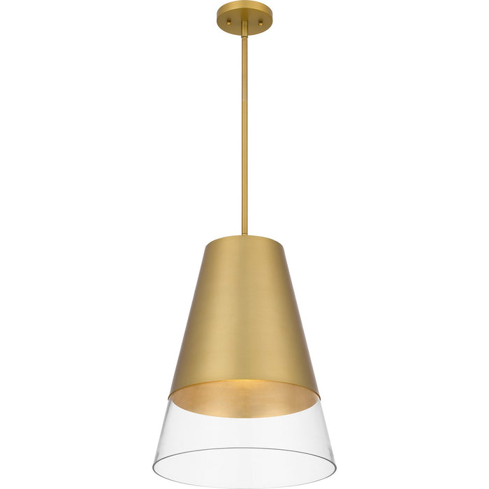 Myhouse Lighting Quoizel - PRG1514BRG - One Light Pendant - Peregrine - Brushed Gold