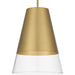 Myhouse Lighting Quoizel - PRG1514BRG - One Light Pendant - Peregrine - Brushed Gold