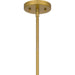 Myhouse Lighting Quoizel - PRG1514BRG - One Light Pendant - Peregrine - Brushed Gold