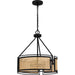 Myhouse Lighting Quoizel - PYA2818MBK - Four Light Pendant - Priya - Matte Black