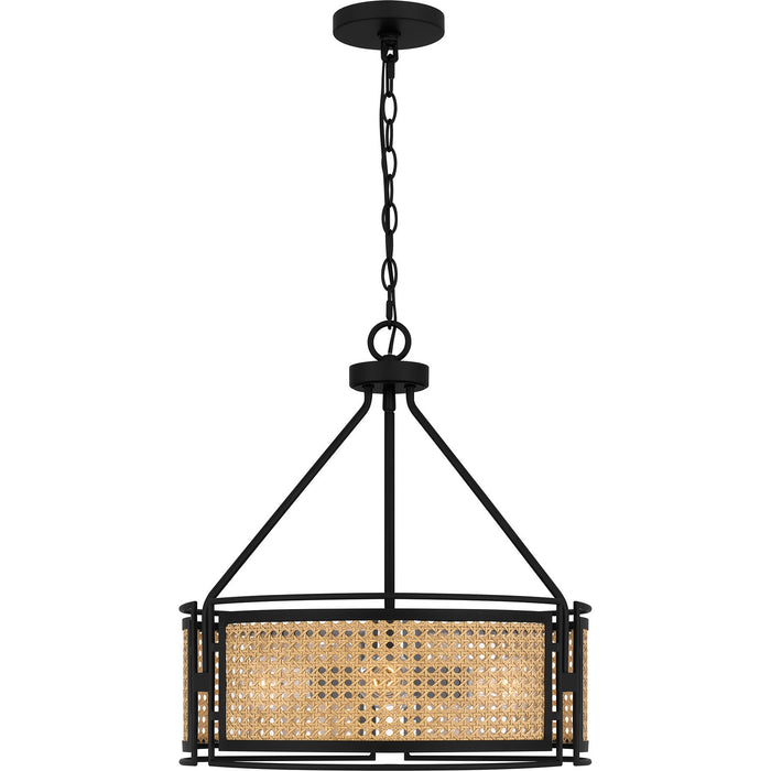 Myhouse Lighting Quoizel - PYA2818MBK - Four Light Pendant - Priya - Matte Black