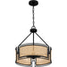 Myhouse Lighting Quoizel - PYA2818MBK - Four Light Pendant - Priya - Matte Black