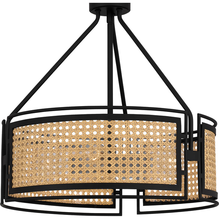 Myhouse Lighting Quoizel - PYA2818MBK - Four Light Pendant - Priya - Matte Black