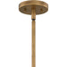 Myhouse Lighting Quoizel - QP6157WS - Four Light Chandelier - Quoizel Pendant - Weathered Brass