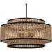 Myhouse Lighting Quoizel - QP6161MBK - Five Light Pendant - Quoizel Pendant - Matte Black