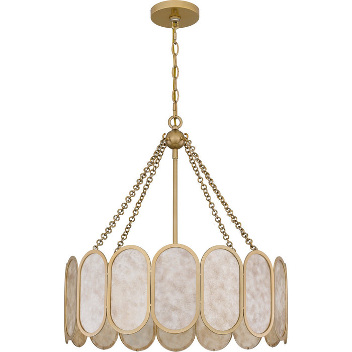 Myhouse Lighting Quoizel - QP6170LG - Four Light Pendant - Quoizel Pendant - Light Gold